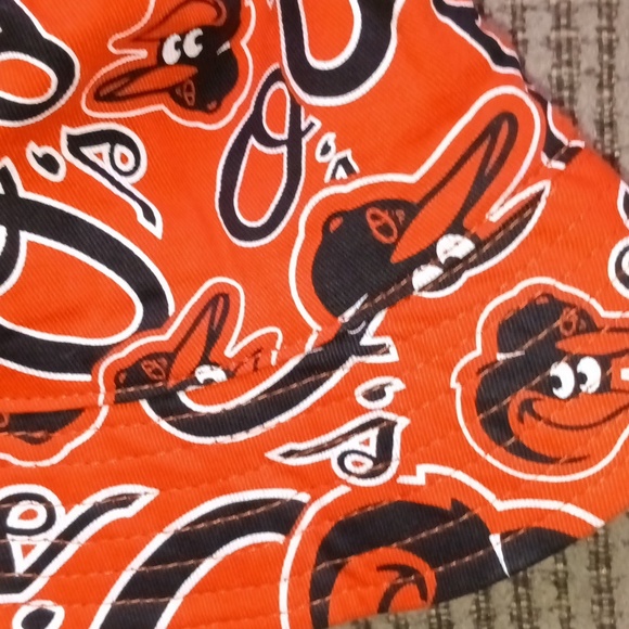 🆕Baltimore Orioles Baseball Miller Lite Bucket Hat Orange & Black Set of 2 Hats - Picture 11 of 12